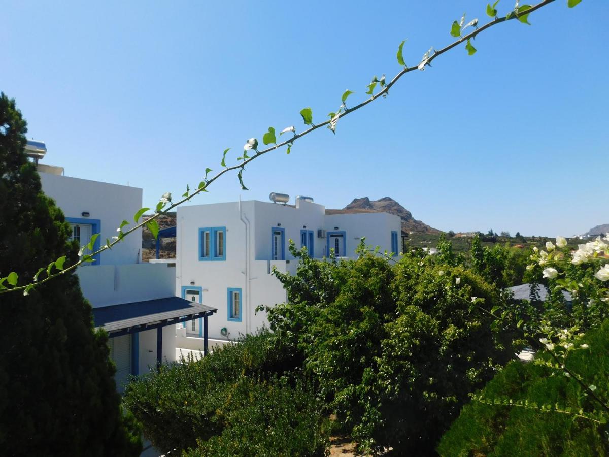 Anna Ageliki Aparthotel Damnoni Bagian luar foto