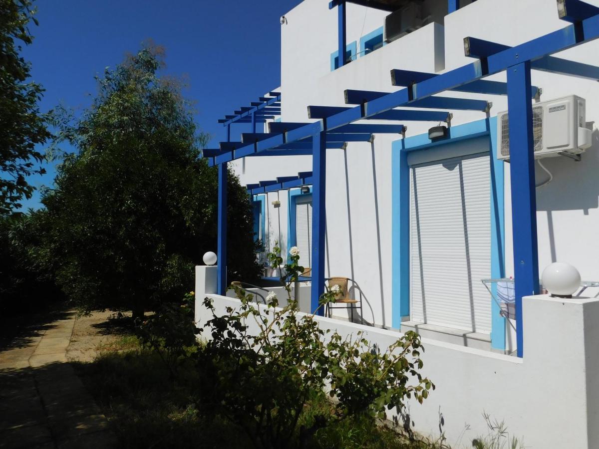 Anna Ageliki Aparthotel Damnoni Bagian luar foto