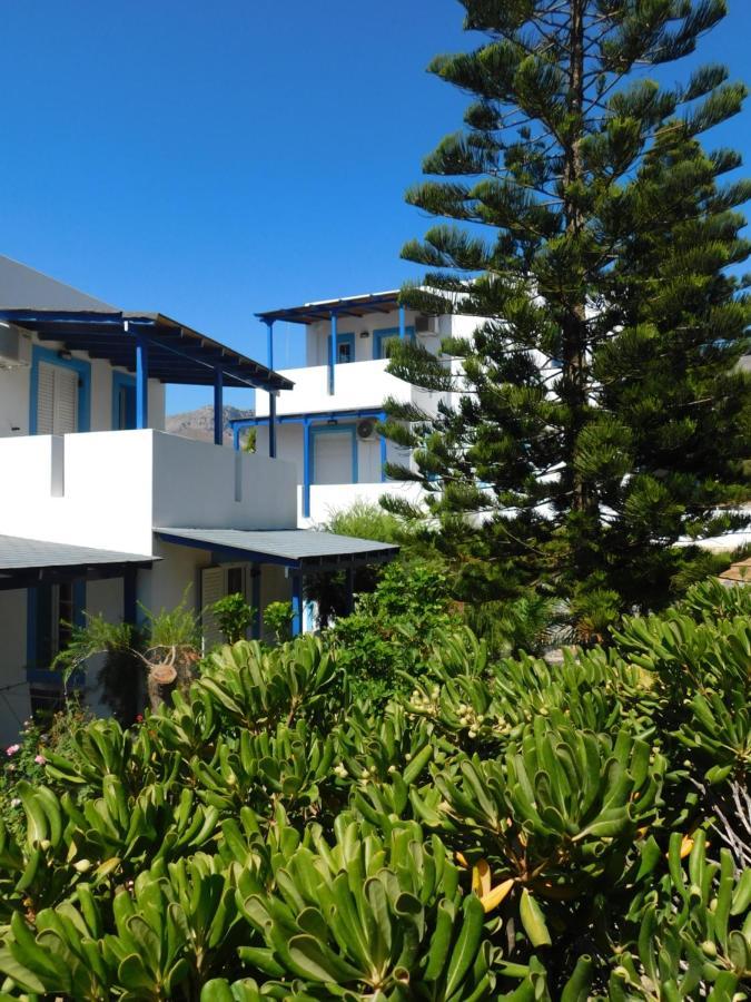 Anna Ageliki Aparthotel Damnoni Bagian luar foto
