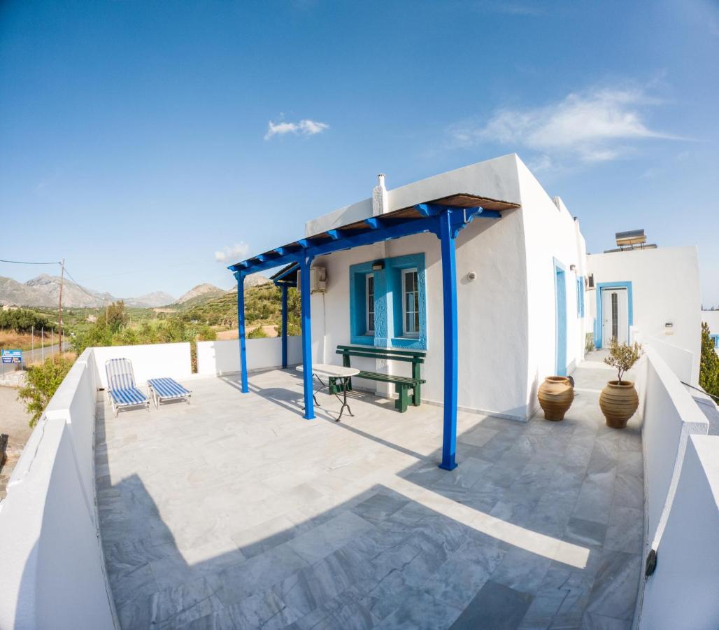 Anna Ageliki Aparthotel Damnoni Bagian luar foto