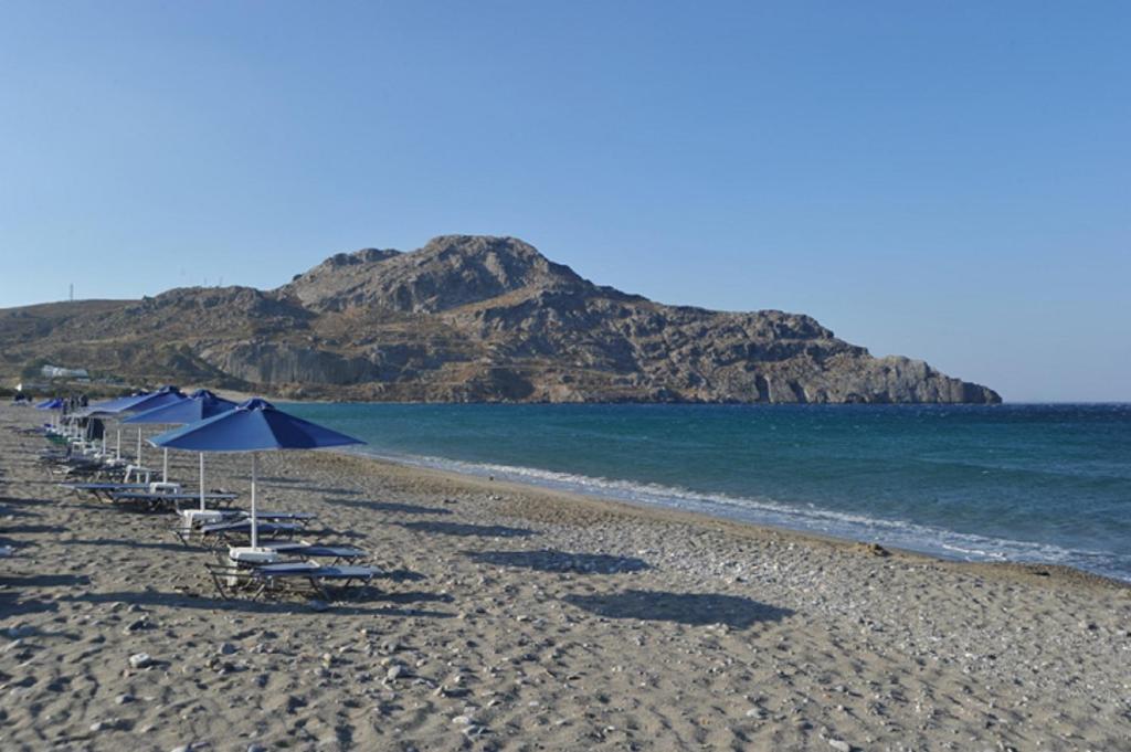 Anna Ageliki Aparthotel Damnoni Bagian luar foto